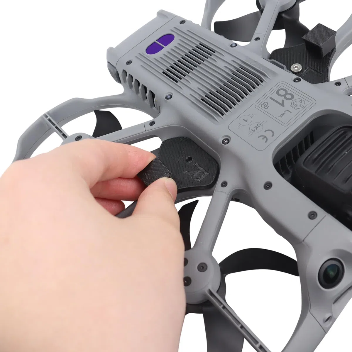 2 Pz Luci di Volo Notturno per DJI AVATA 360 Searchlight Drone Lampada di Segnale Ricaricabile Strobe Flash Accessori di Illuminazione per Uso Notturno