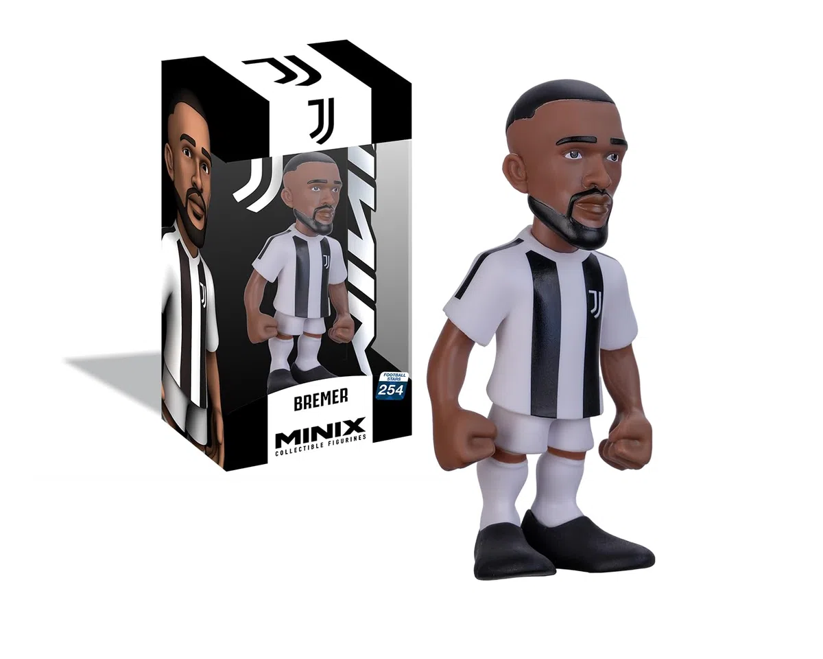 MINIX - Football Stars #254 - Juventus - Gleison Bremer - Statuetta da collezione 12 cm