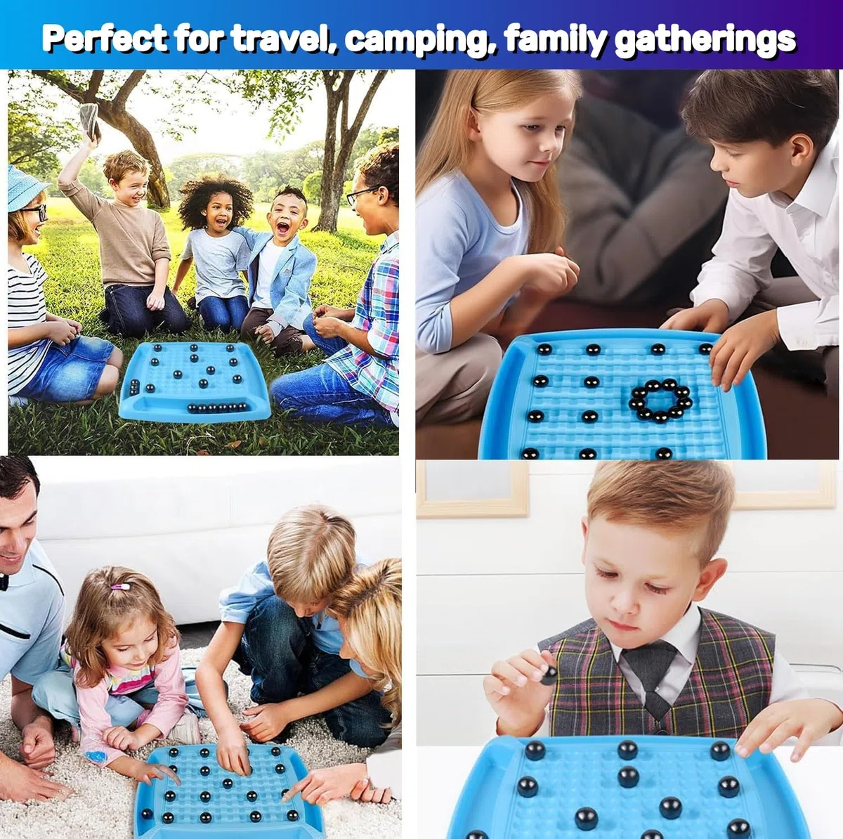 Scacchi Magnetici, Set di Scacchi Magnetici Sctnny con Disco di Pena, Gioco da Tavolo Magnetico, Gioco di Scacchi Magnetici con Pietre Magnetiche, Set di Accessori per Feste per Incontri Familiari