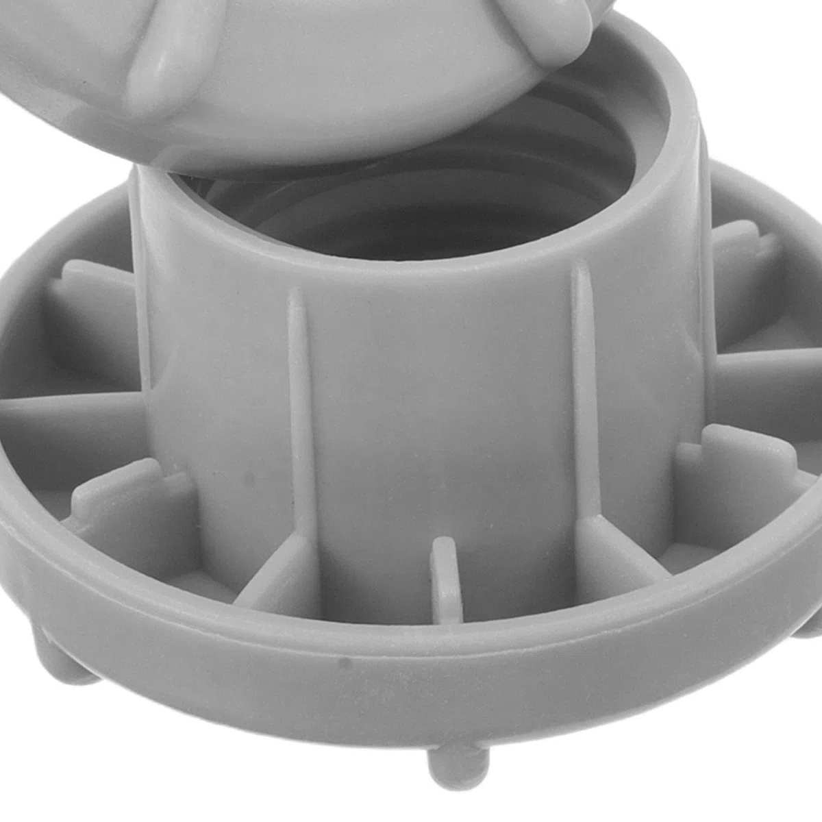 UPKOCH 4 tappi a vite per scivoli per bambini - Copridadi in plastica grigia per scivoli per bambini al coperto - Tappi a vite di fissaggio Protezione di sicurezza per bullone per parco giochi per