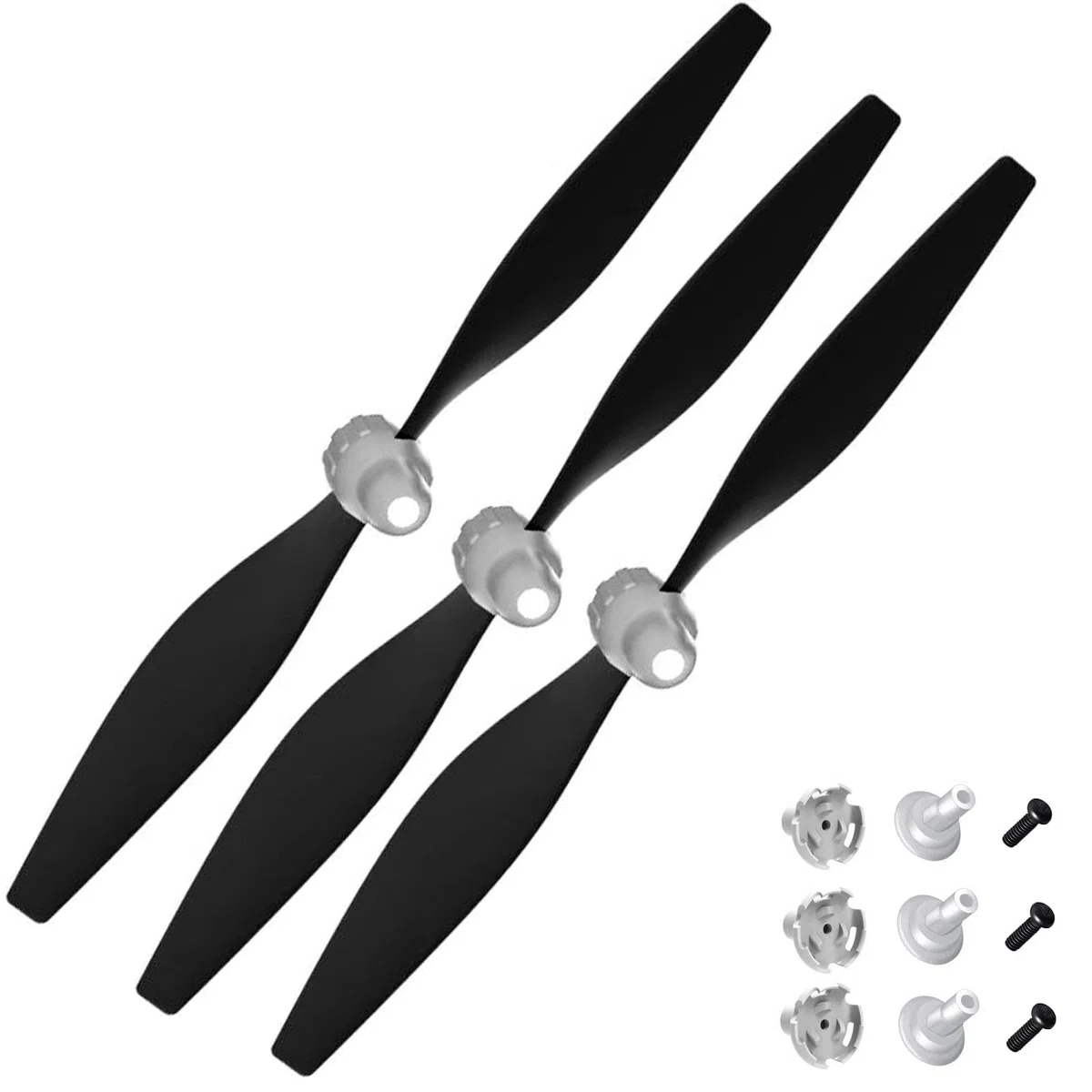 FLYCOLOR 3 set F4U Rc Plane Elica con Elica Savers e Adattatori per VOLANTEXRC 761-8 761-9 T28 Aereo