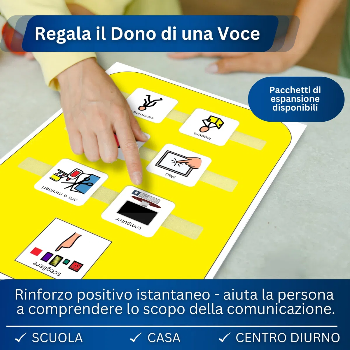 Autism Supplies and Developments Scelta attività - Agenda Visiva Bambini Autismo – 16 Flashcards – CAA Giochi Montessori/Educativi – Ludattica – Regali Autistici – Italiano
