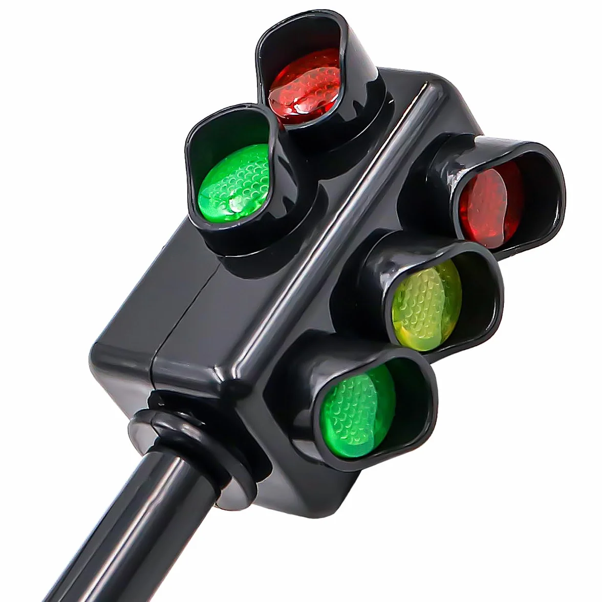 2PCS semafori giocattolo Mini LED Traffic Stop Light per bambini educativi