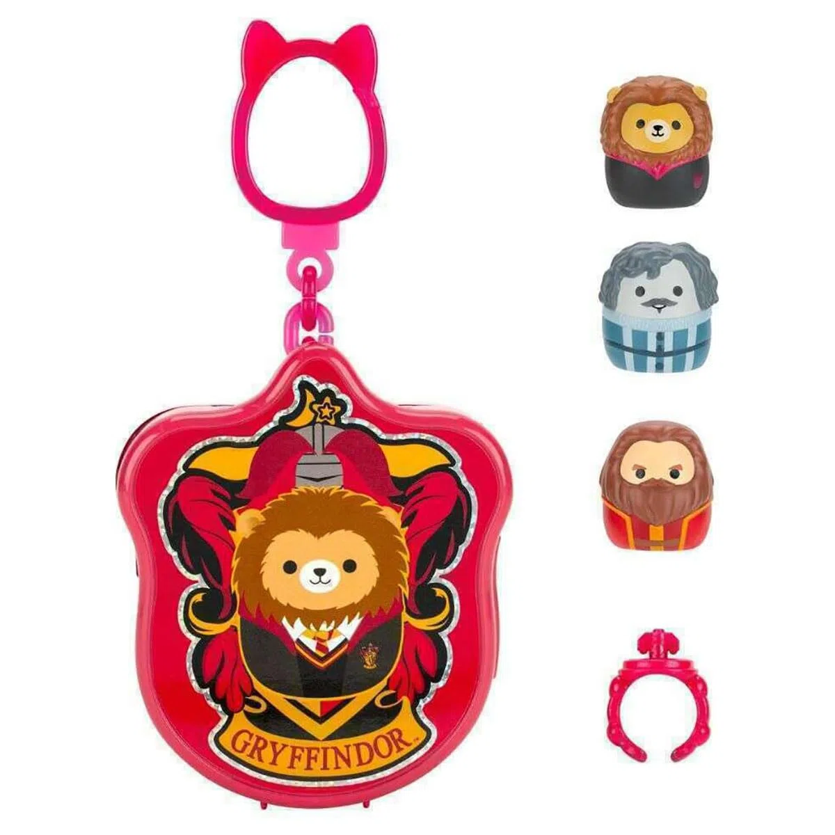 Squish-a-longs "Harry Potter" 1 Mistero Clip-a-Longs Mini-Squish Grifondoro