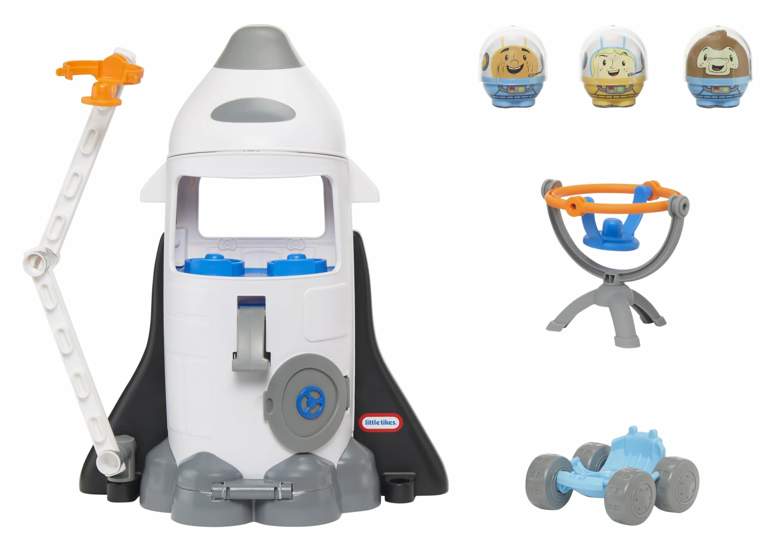 Little Tikes Toddle Tots Launch Time Rocket - Set da Gioco per Bambini - Razzo Spaziale e 3 Personaggi - Idea Regalo e Giocattolo Adatto a Bambini e Ragazzi età 1-5 Anni