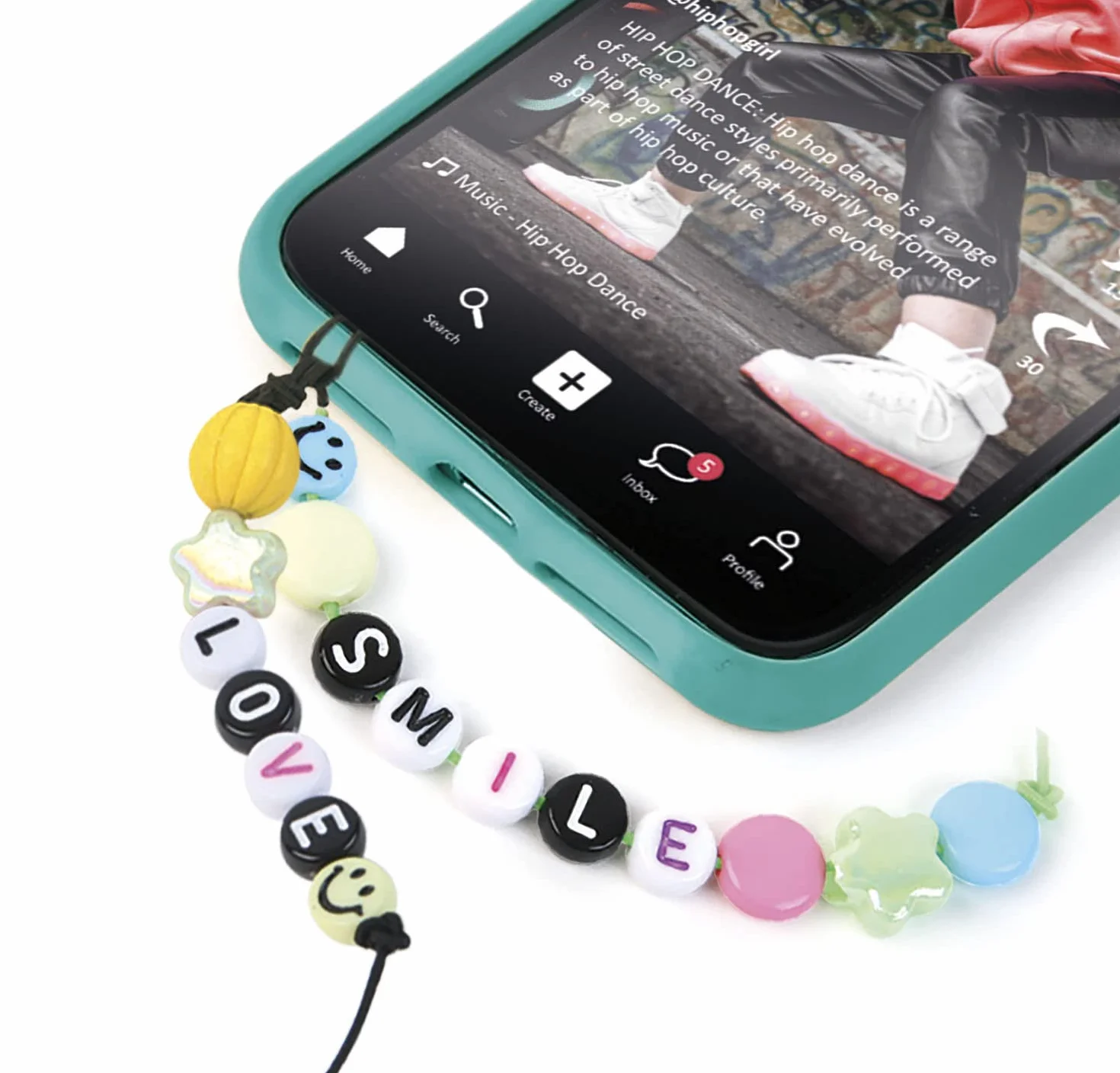 Clementoni Crazy Chic - Message Creations, Giochi Creativi Bambini 7+ Anni, Kit Creativo per Realizzare Braccialetti e Collane Personalizzati con Lettere, Perline e Gemme, Made in Italy, 18729