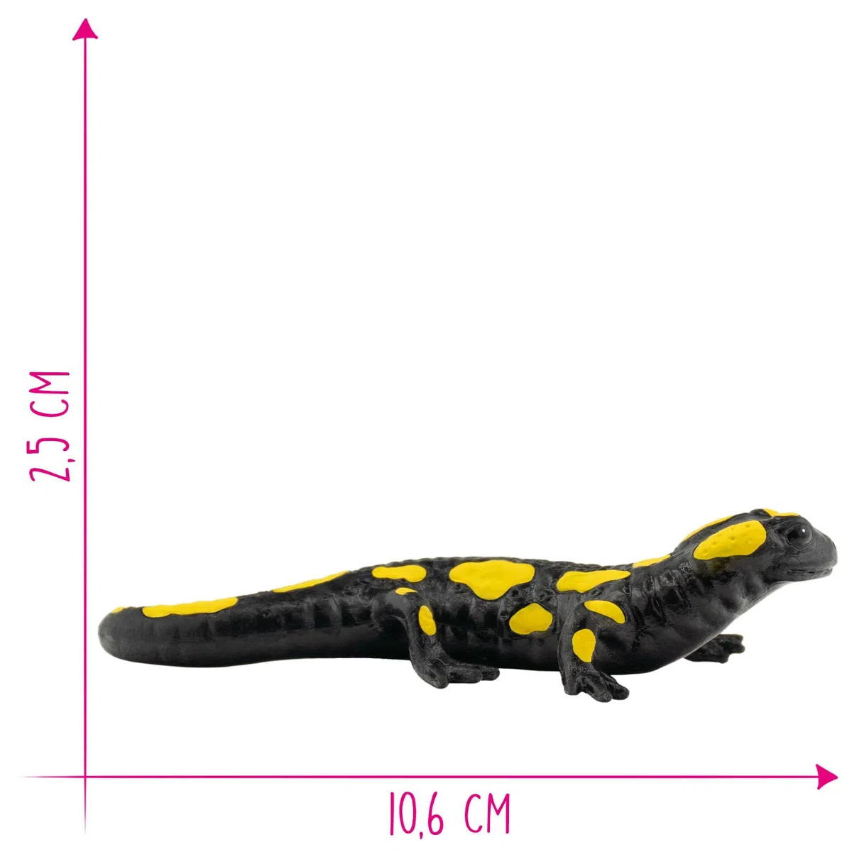 Bullyland 68493 - Serpenti/Anfibi - Salamandra Maculata (Confezione da 2)