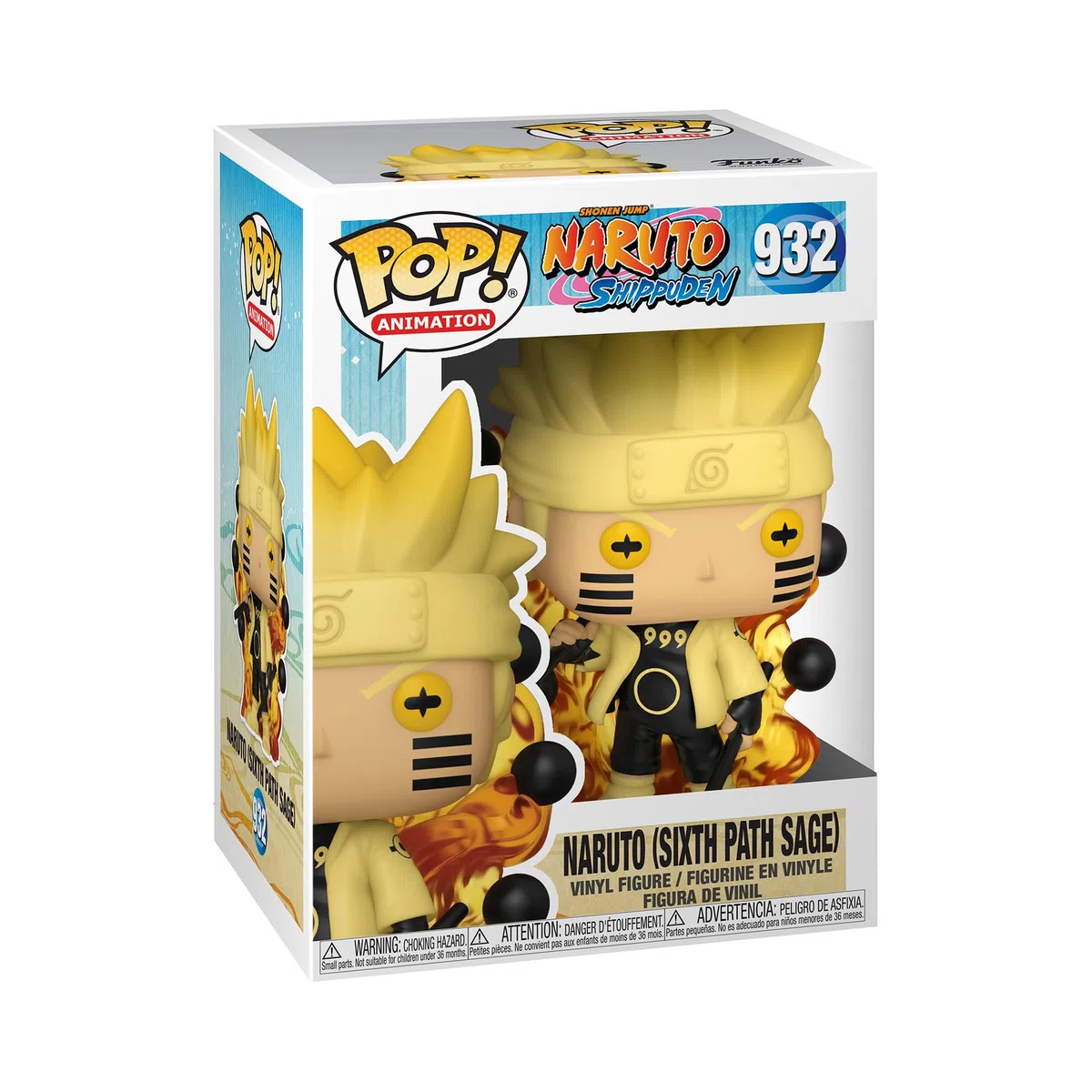 Funko POP! Animation Naruto Uzumaki Six Path Sage - Figura in Vinile da Collezione - Idea Regalo - Merchandising Ufficiale - Giocattoli per Bambini e Adulti - Anime Fans - Figura per i Collezionisti