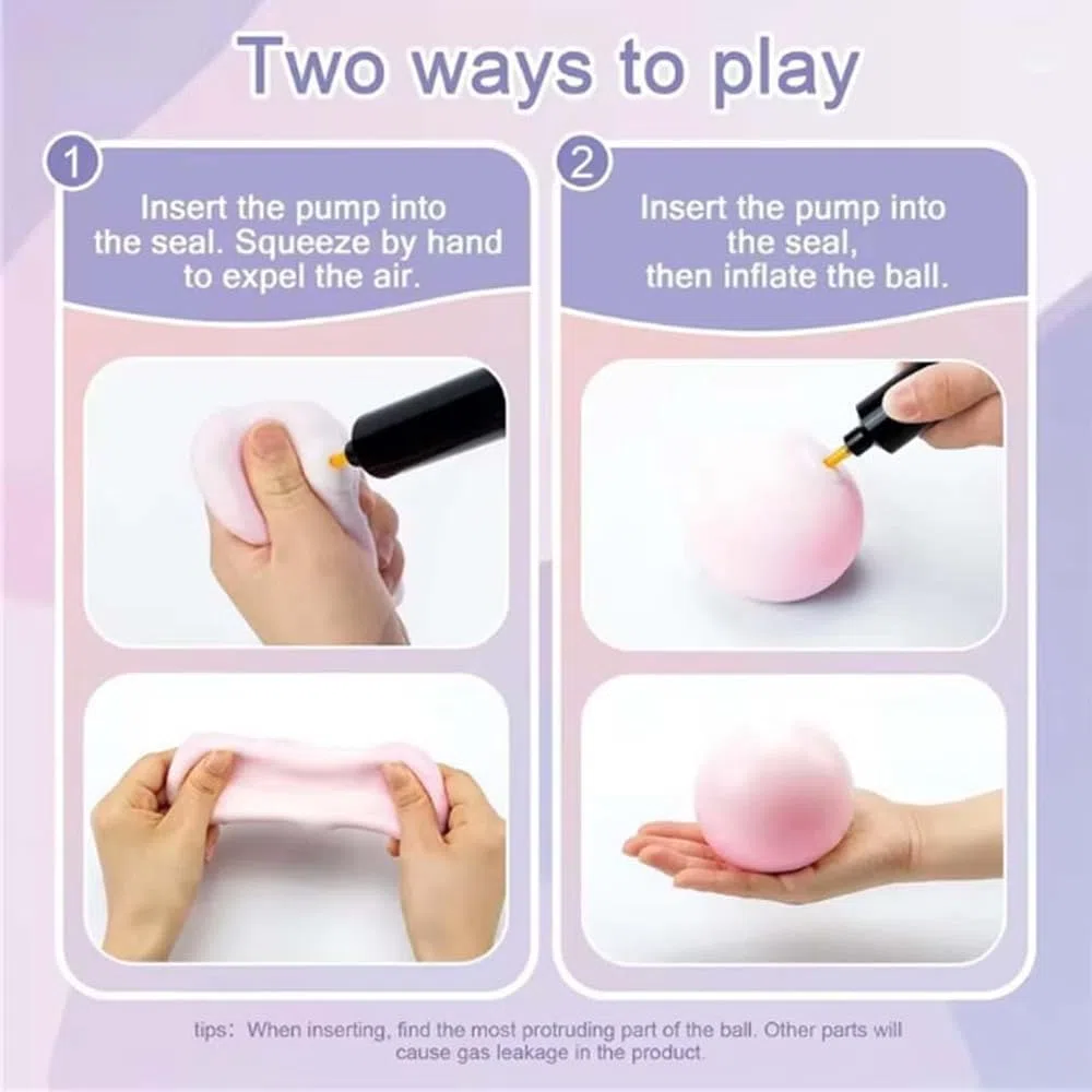 Palle Di Stress Crocante, Palle Squishy Della Pelle Di Ghiaccio Rimbalzo Lento, Fidgets Squishy Piccoli Fidget Giocattoli, Crocante Lenta Rimbalzo Stretta Formabile (4pcs ABCD)