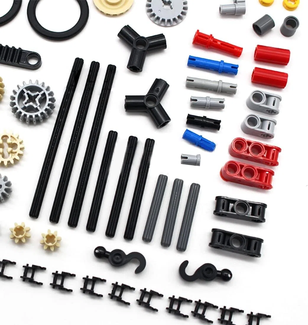 Technic Set di Ricambio - 116 Pezzi Gear Link, Compatibile con Parti Technic