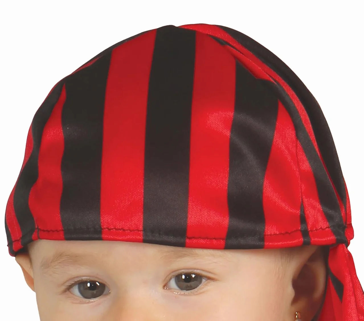 FIESTAS GUIRCA | Costume Pirata Baby (18-24 Mesi) - Maglietta, Gilet, Cintura, Pantaloni e Foulard - Costumi da Corsaro e Bucaniere per Halloween, Carnevale e Feste in Maschera - Ideale per Bebè