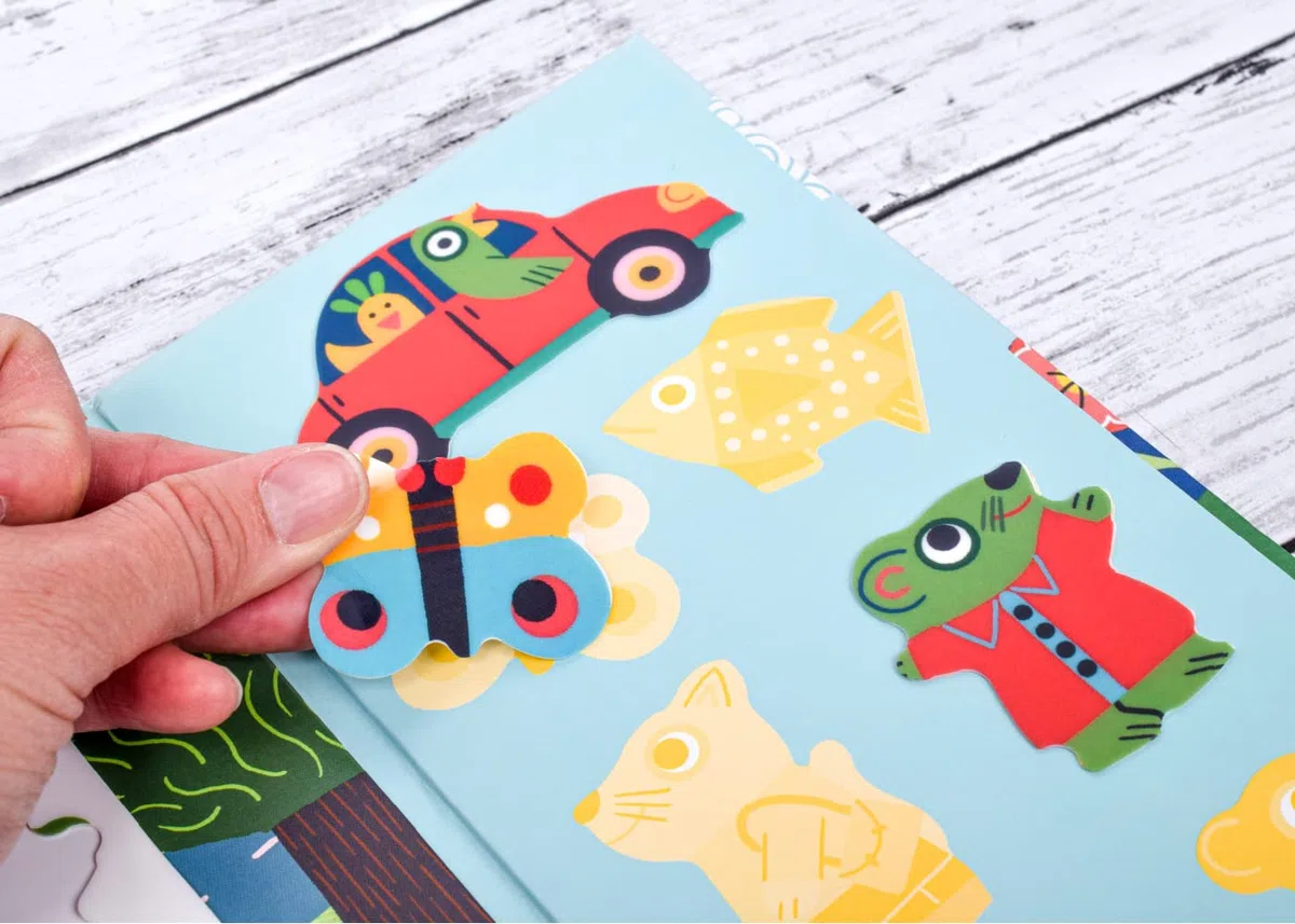Gommettes Djeco Les animaux