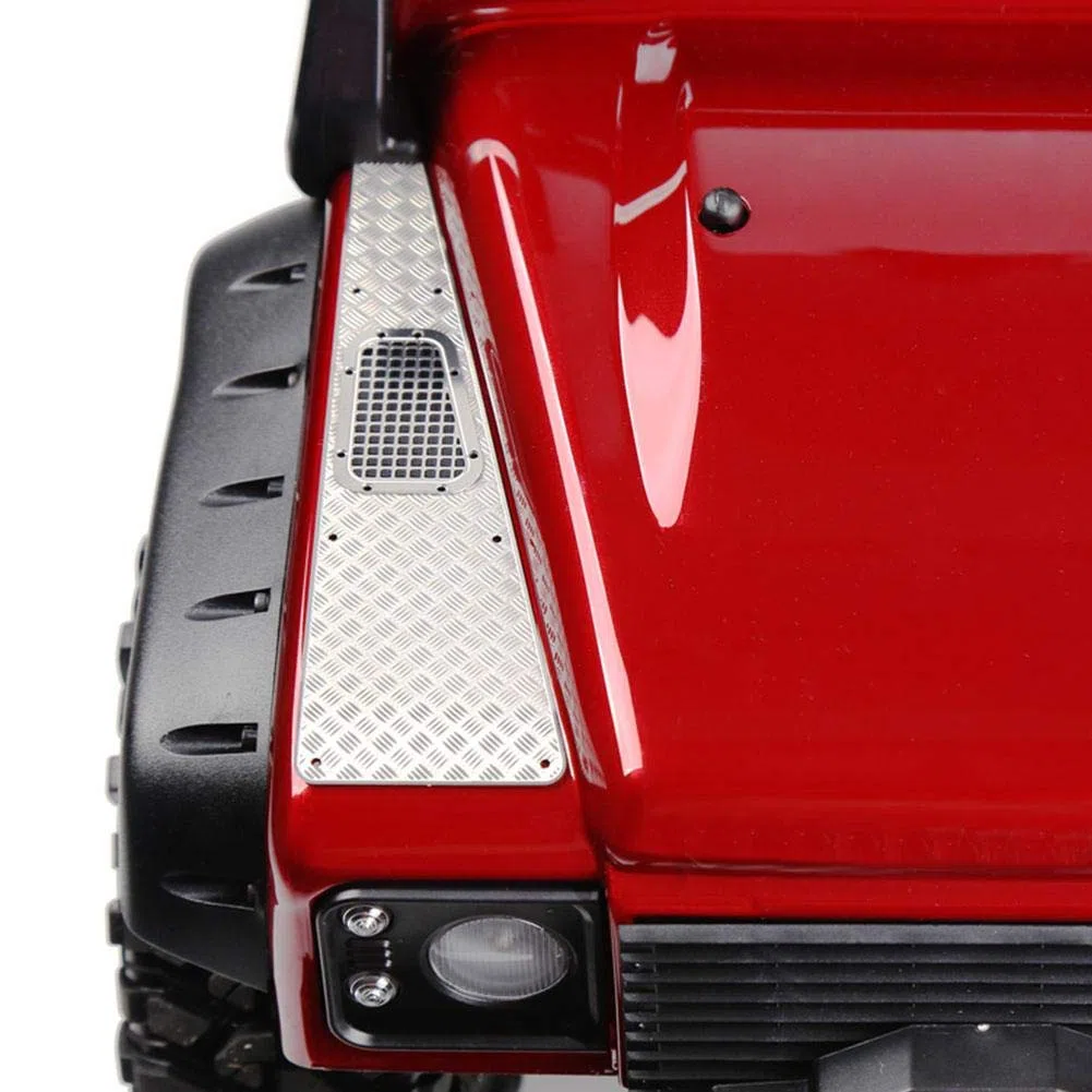 Dilwe Griglia del Cingolo RC, Griglia Antiscivolo Griglia di Aspirazione RC Parte di Aggiornamento per -4 1:10 RC Car Crawler