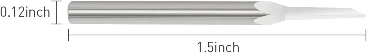 Blade scribre del modello, 2 pcs Blade in acciaio di tungsteno per modellare Hobby, Modello in scala RG, Kit modello Gundam, modelli di plastica, lame di sostituzione di scribre (0.1MM)