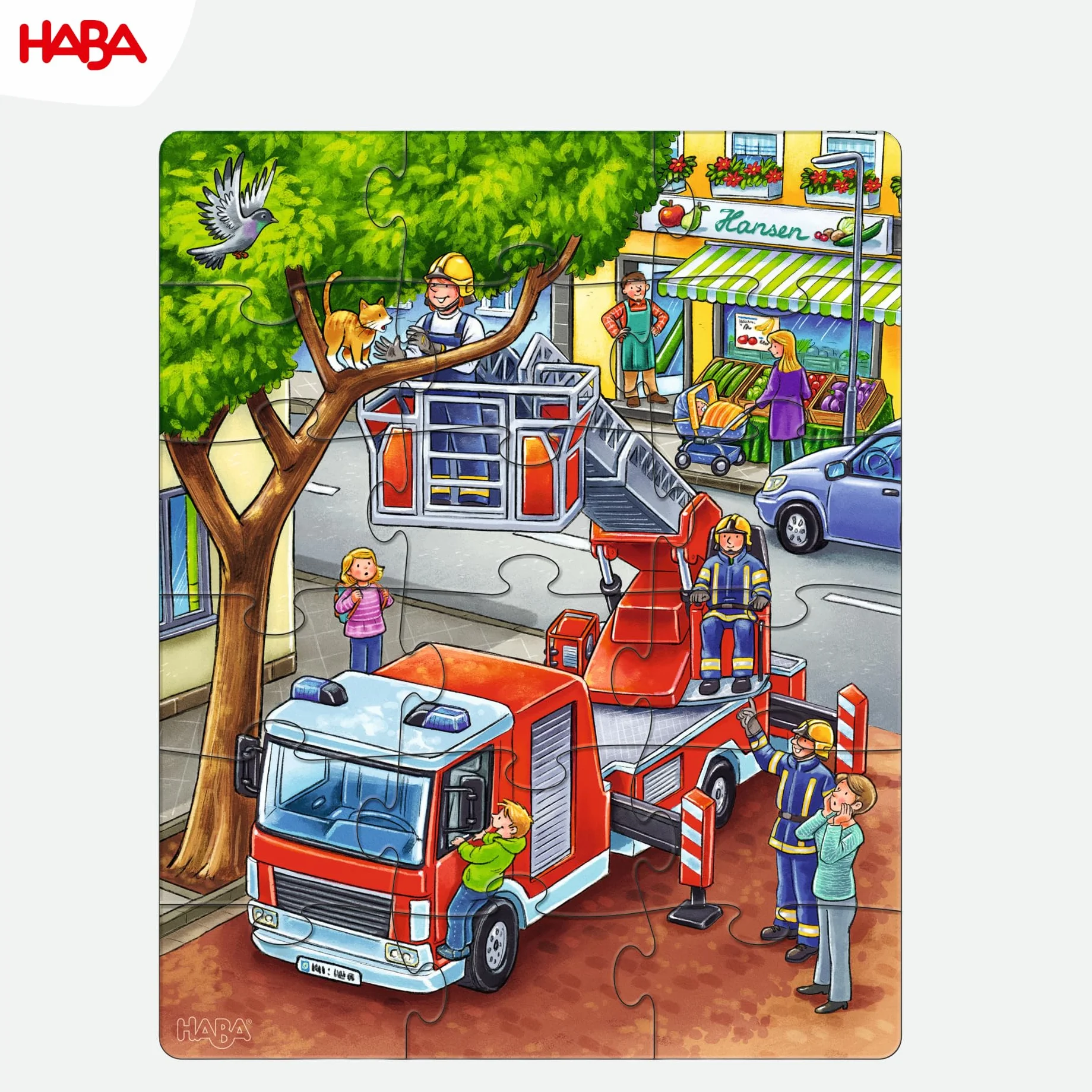 Puzzles Polizei, Feuerwehr & Co. 3 Motive
