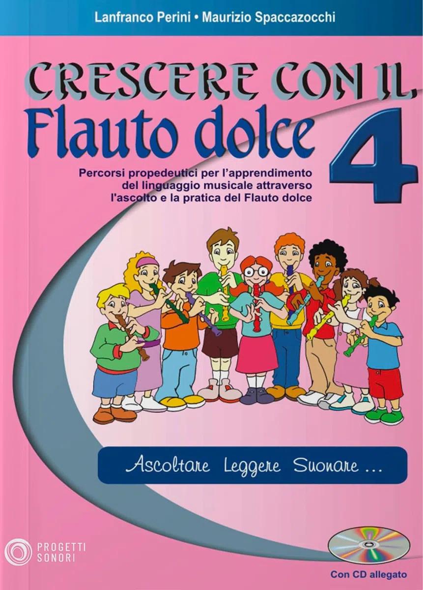 Crescere con il flauto dolce. Con CD Audio (Vol. 4)