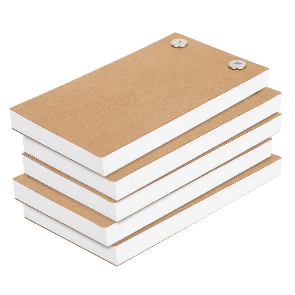 OUKENS 5PCS Hand Flip Picture Book Flip Book Kit, Flipbook Vuoto Carta da Disegno, Strumenti di Pittura Per Bambini Per Disegnare, Schizzi E Creazione di Cartoni Animati