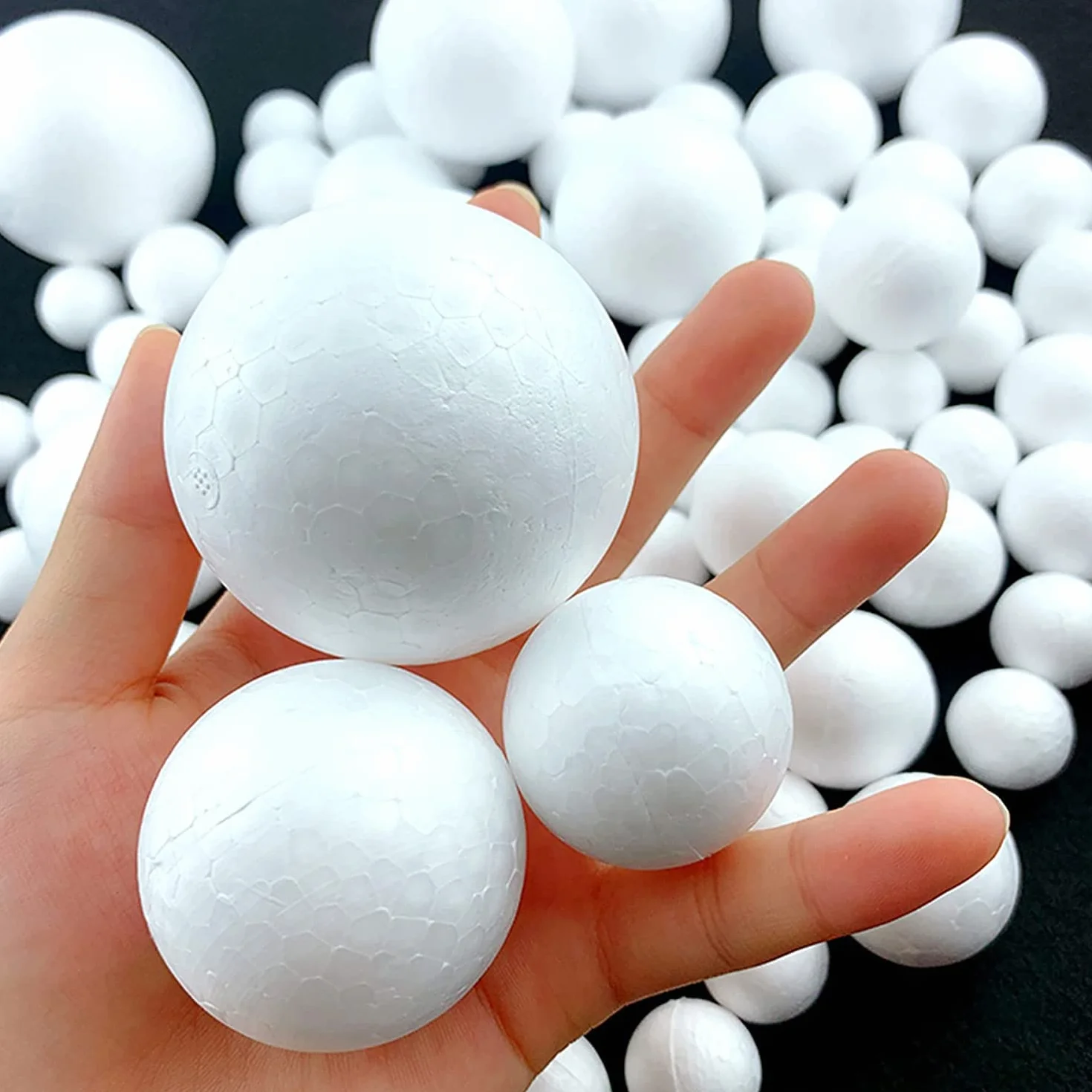 Solar System Modell Kit per Bambini con 14 Palline in Schiuma, 12 Bastoncini di Bambù, 12 Pigmenti Colorati, per Progetti Scolastici e Proprio Sistema Solare