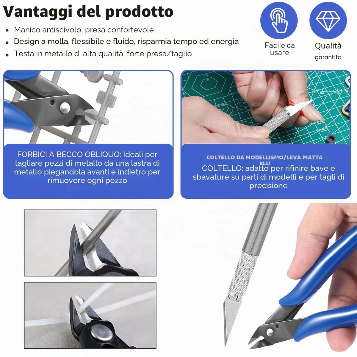 24 Pezzi Kit di Strumenti Base Modello per Gundam Model Tools Craft Set Strumenti di Base Hobby Building tools per Edifici Auto Aerei Modello Assemblare Costruzione Riparazione e Fissaggio