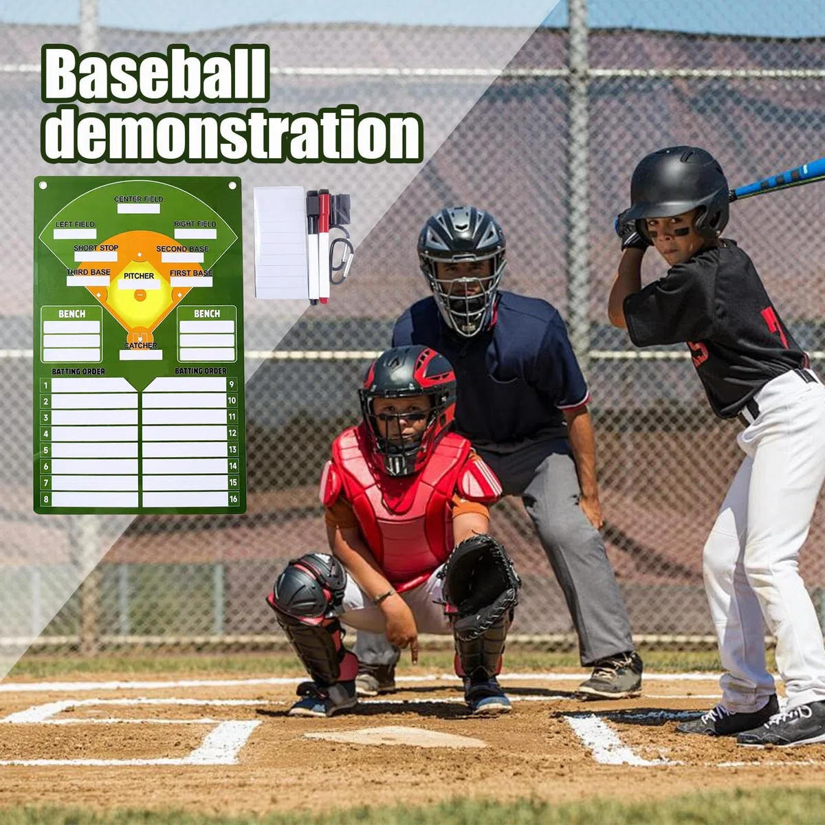 Board di baseball | Scheda di formazione da baseball magnetico | Attrezzatura da allenamento per softball | Dugout Softball Coaches Attrezzatura da allenamento di baseball per accessori