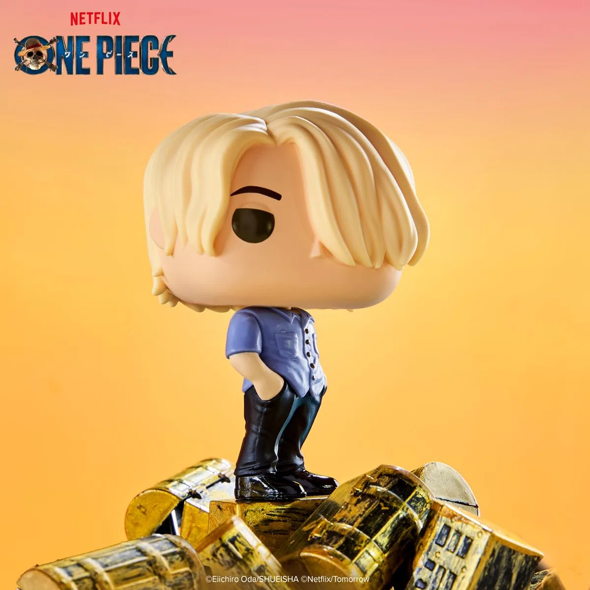 Funko POP! Television: Netflix - One Piece - Sanji - Figura in vinile da collezione - Idea regalo - Prodotto ufficiale - Giocattoli per bambini e adulti - Modello di figura per collezionisti