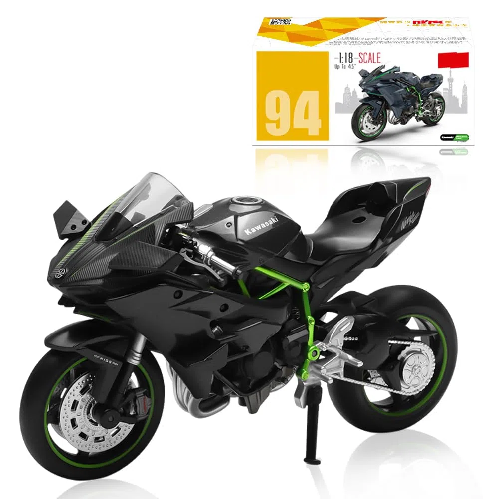 Moto Giocattolo,Moto Giocattolo per Bambini,Tirare Indietro la Motocicletta,Motocicletta in Lega,Per Bambini per Creative per Feste Regali di Compleanno