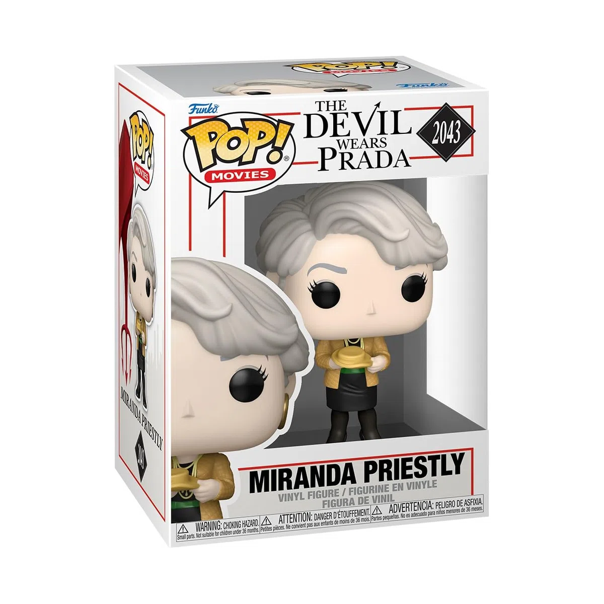 Funko POP! Movies: The Devil Wears Prada - Miranda Priestly - Figura in vinile da collezione - Idea regalo - Prodotto ufficiale - Giocattoli per bambini e adulti - Modello di figura per collezionisti