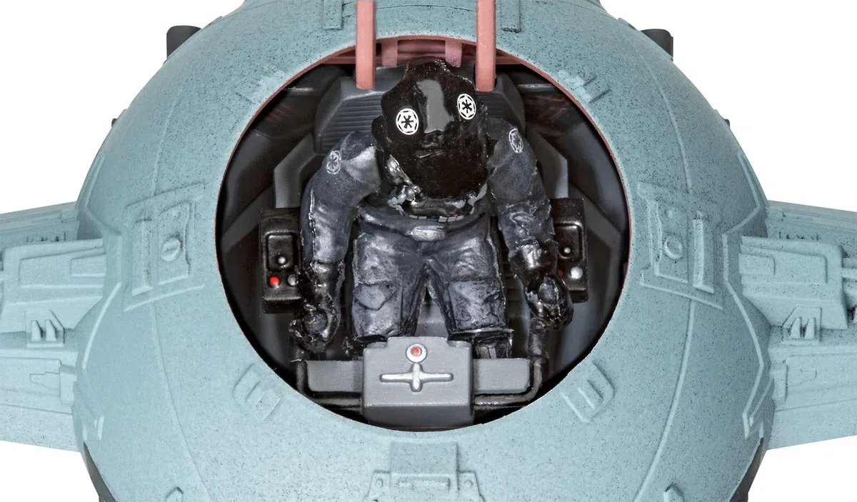 Revell 06782 - Kit modello originale per principianti di The Mandalorian: Outland TIE Fighter Star Wars, non verniciato