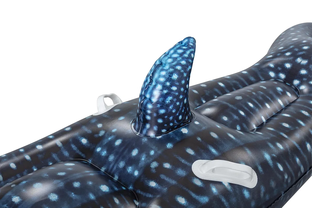 Bestway 41482 Cavalcabile gonfiabile per bambini a 2 posti Whaletastic Wonders