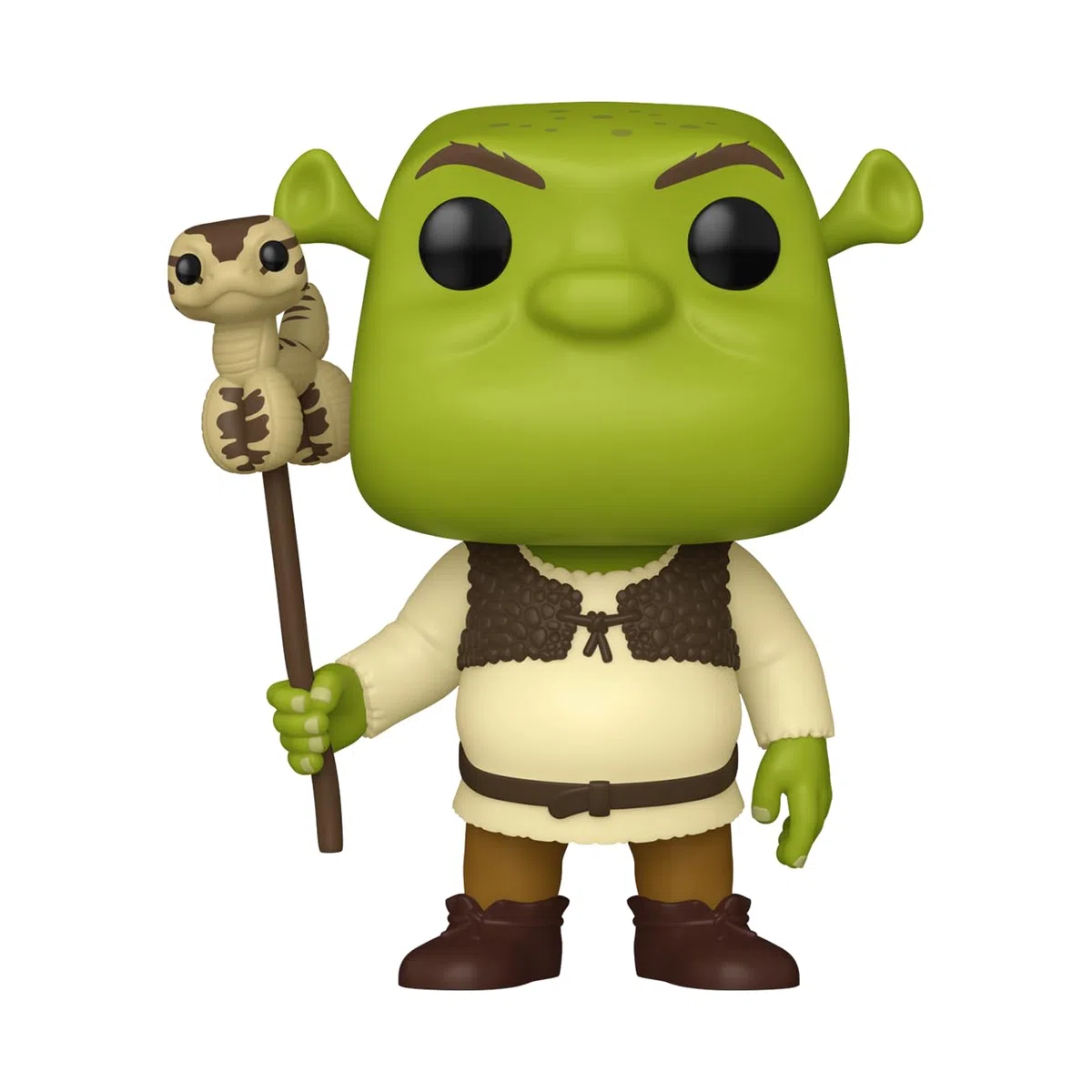 Funko Pop! Movies: Shrek Dream Works 30th - Shrek With Snake - Figura in Vinile da Collezione - Idea Regalo - Merchandising Ufficiale - Giocattoli per Bambini e Adulti - Movies Fans