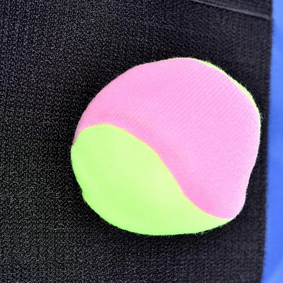 Klettballspiel 2 Zielwesten con 10 Giochi di Lancio Klettbälle con klebejacke Klettball Set per i Bambini