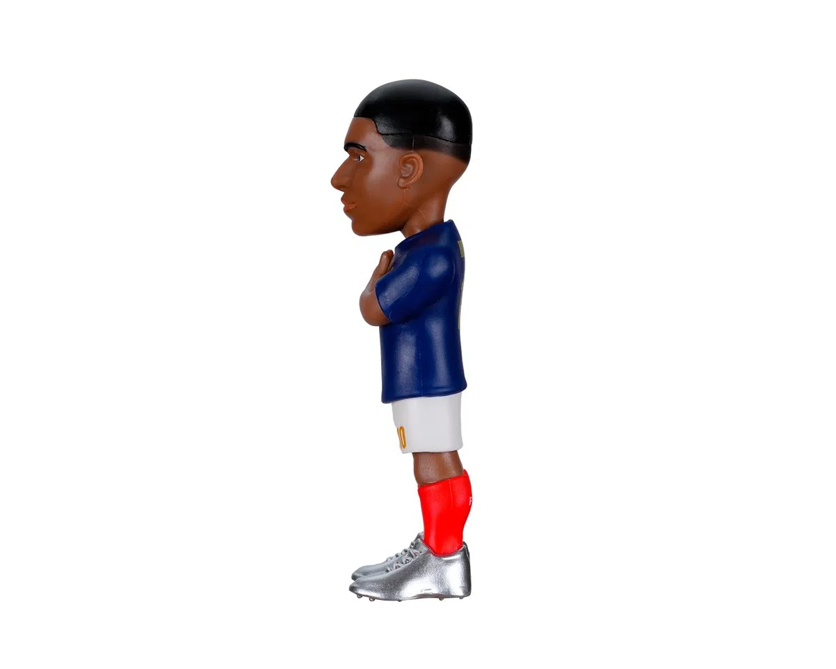 MINIX - Football Stars - Coppa del Mondo #101 - Francia - Mbappé - Personaggio da collezione 12 cm