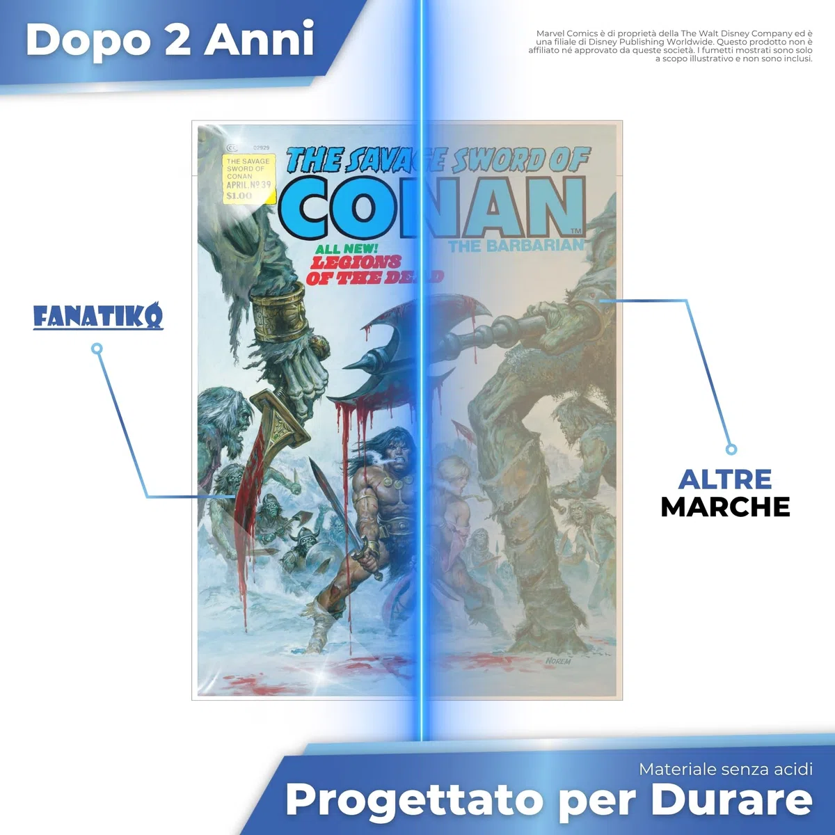 Bustine Fumetti Magazine Size (Confezione da 100) – Comic Bags con Chiusura Adesiva, Senza Acidi, Vestibilità Precisa per Fumetti Formato Grande, Alta Trasparenza
