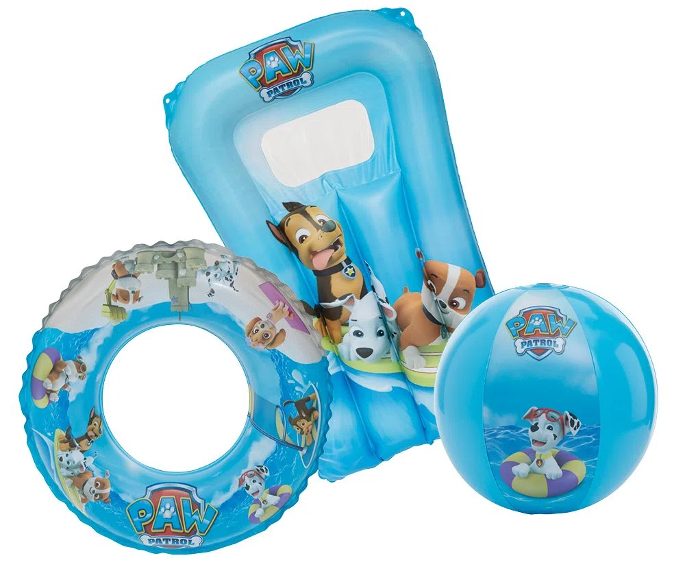 Happy People Paw Patrol Set da Spiaggia per Bambini Multicolor One Size