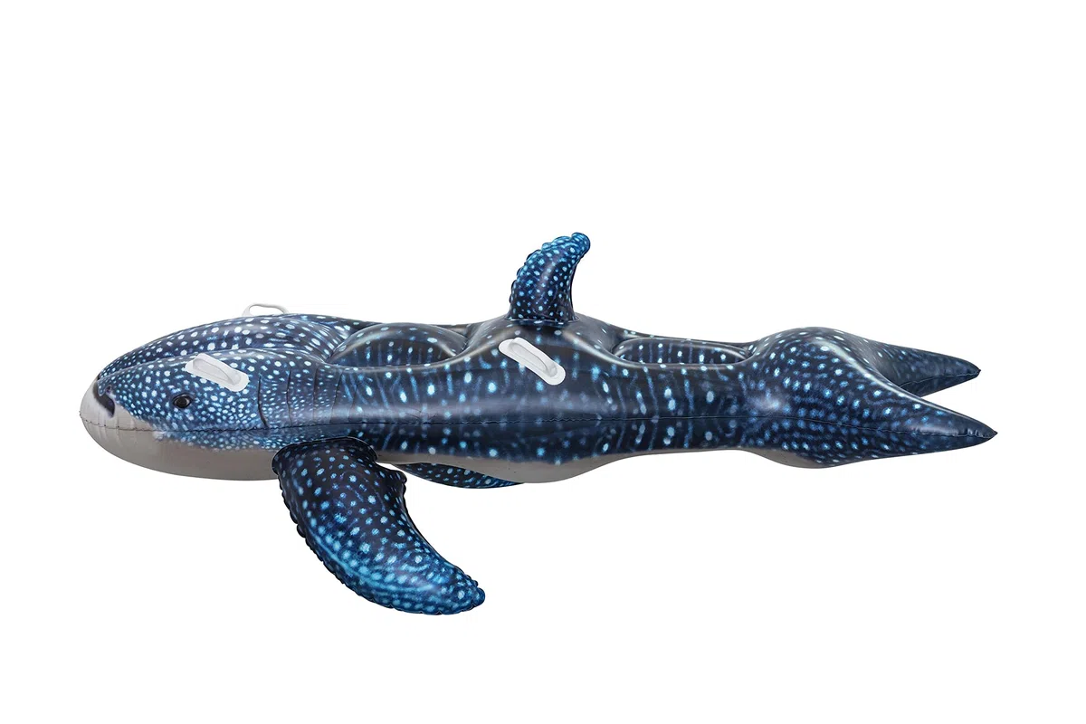 Bestway 41482 Cavalcabile gonfiabile per bambini a 2 posti Whaletastic Wonders