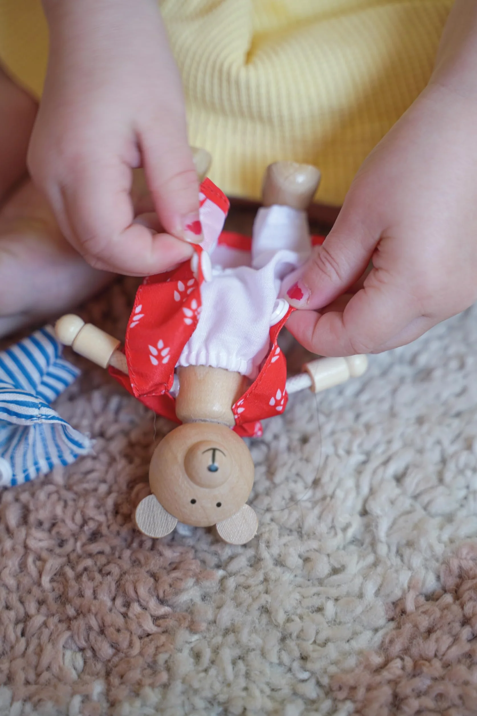 Biegepuppen Bärchens Klamottenkiste