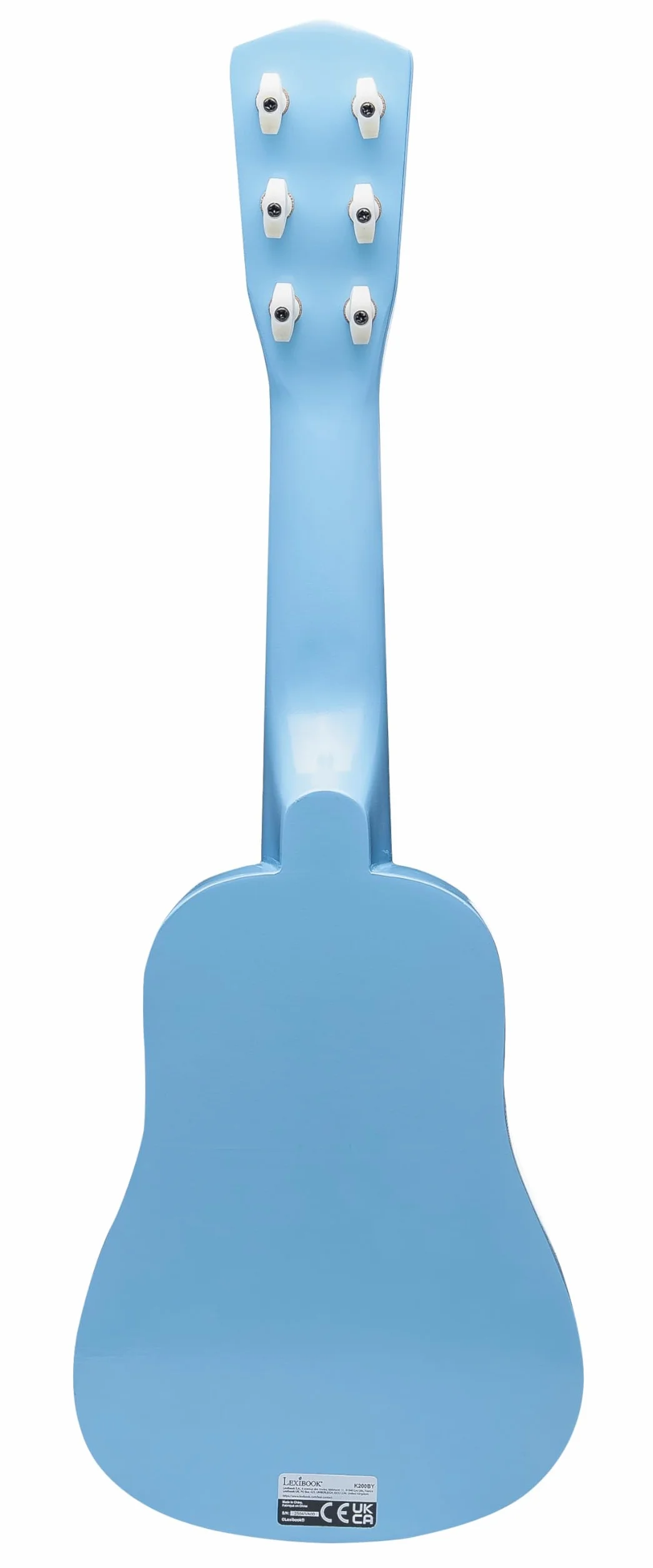 Lexibook, Bluey, La mia Prima Chitarra per Bambini, 6 Corde in Nylon, 53 cm, Guida Inclusa, Blu, K200BYLXB