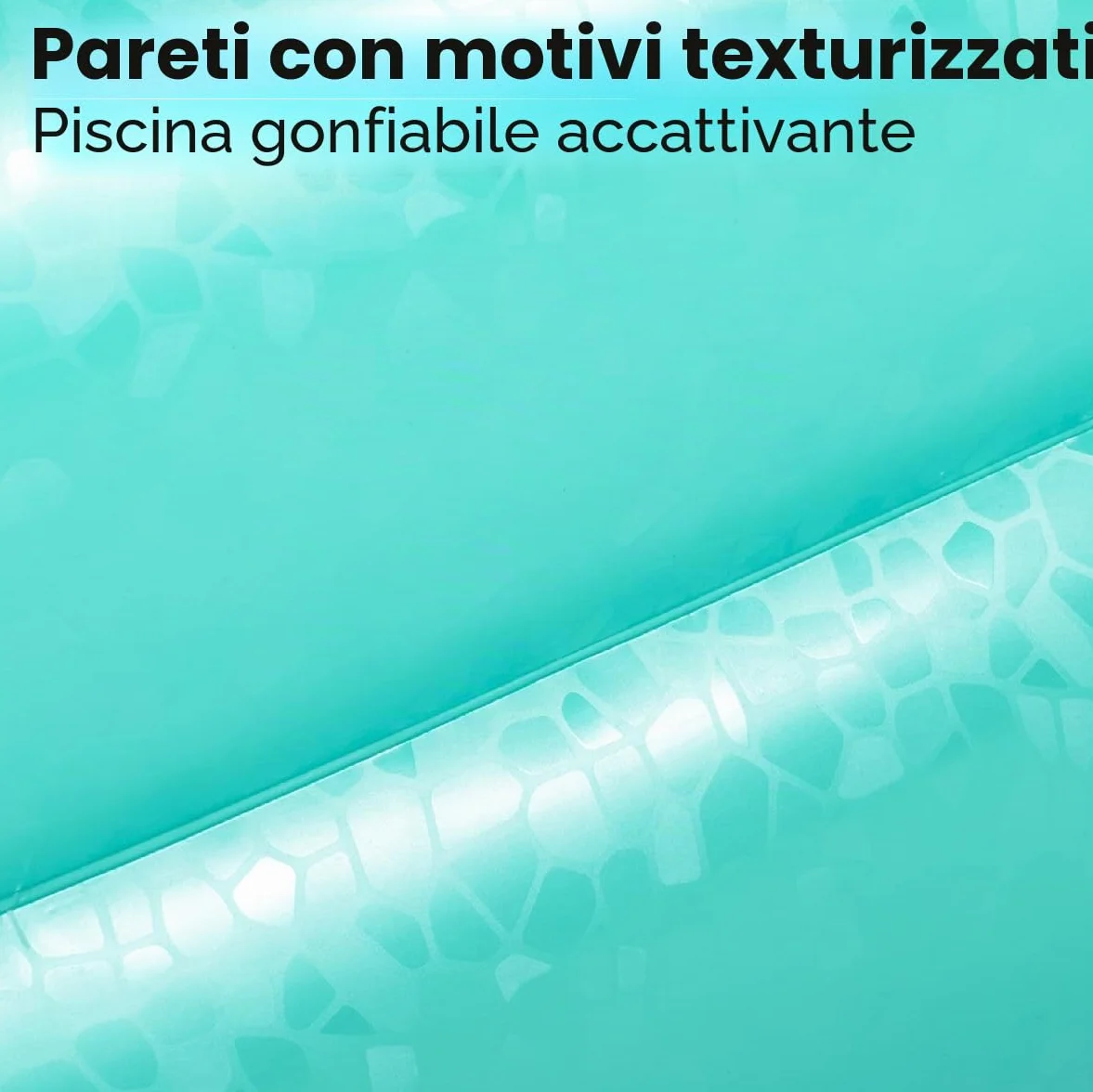 Bestway 54005-2 Piscina rettangolare per bambini Acquamarina da 2 metri