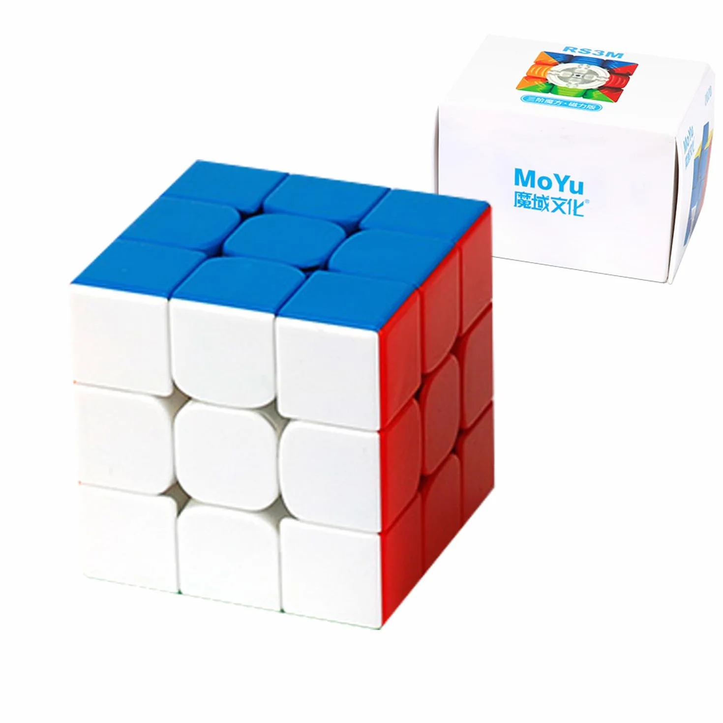 MOYU RS3M 2020 3x3 Magnetica Versione Magico Velocità Cubo Puzzle Elasticità Regolabile per Girare Senza Intoppi Cubo Veloce Giocattoli