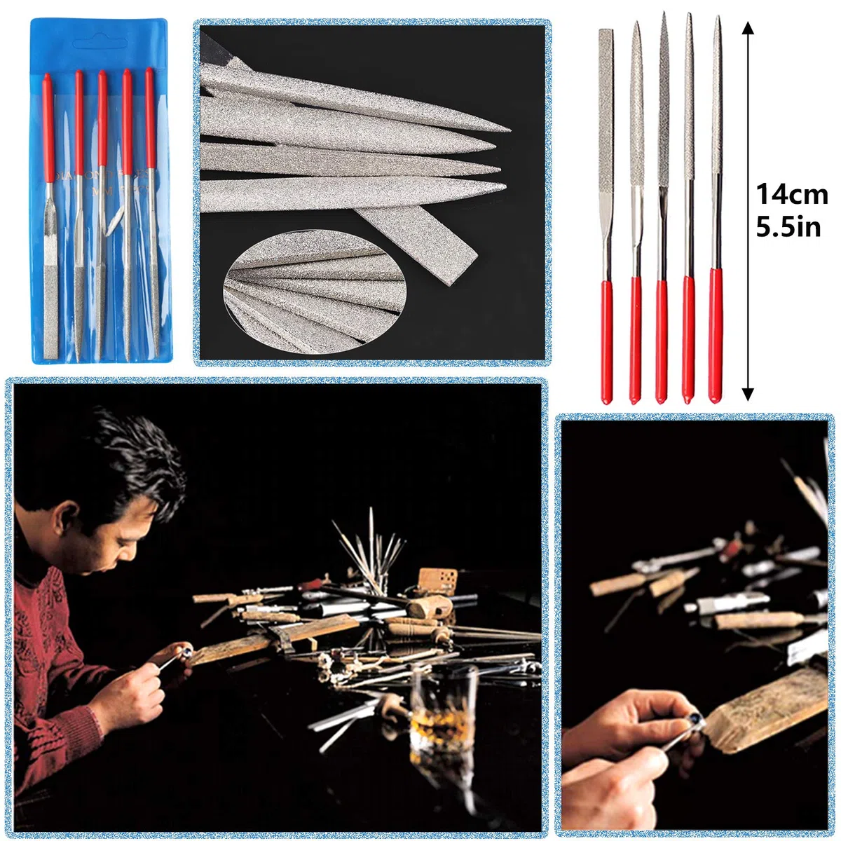 X SIM FITNESSX - Set di Attrezzi Fai da Te per progetti creativi, in Vinile, per stampi, trasferimento Termico, cammei, Scritte, Include Forbici e pinzette, spatola e Raschietto (38pcs)