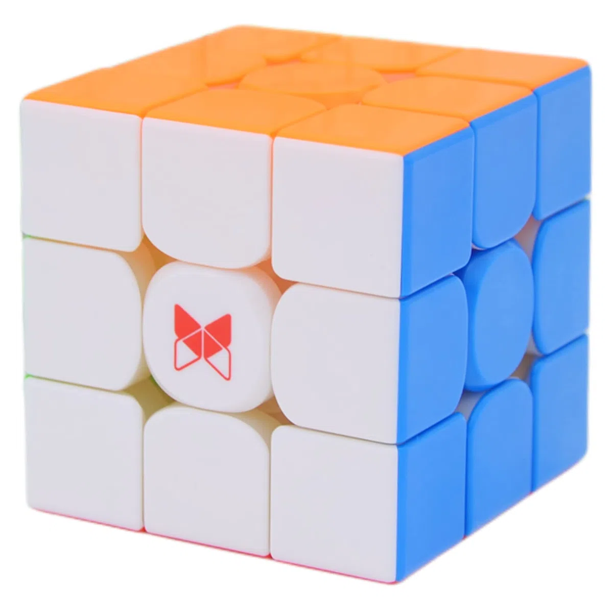 Bukefuno QY Tornado V3 M 3 x 3 cubo magnetico di punta, QY Toys Man Tornado V3M 3 x 3 x 3 cm, cubo puzzle senza adesivo
