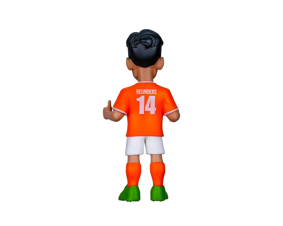MINIX - Football Stars - Coppa del Mondo #124 - Paesi Bassi - Reijnders - Personaggio da collezione 12 cm