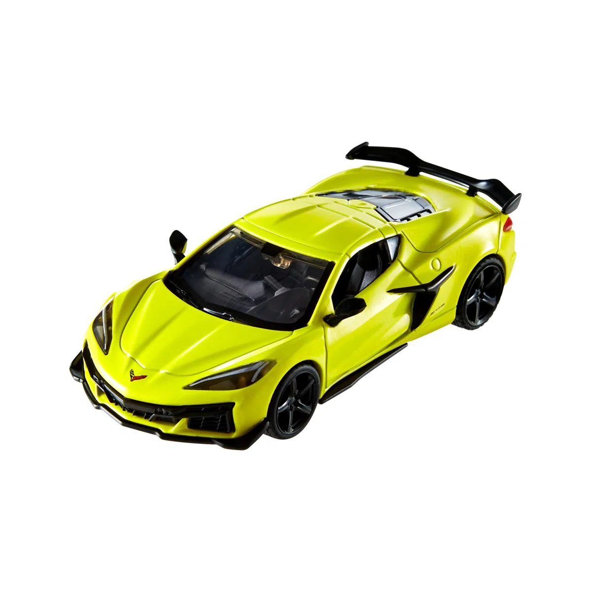 Hot Wheels Premium Corvette Z06, Veicolo in scala 1:43 da collezione, con pneumatici Real Rider, carrozzeria e Telaio Metal, giocattolo per bambini, 3+ anni e fan e collezionisti adulti, HMD48