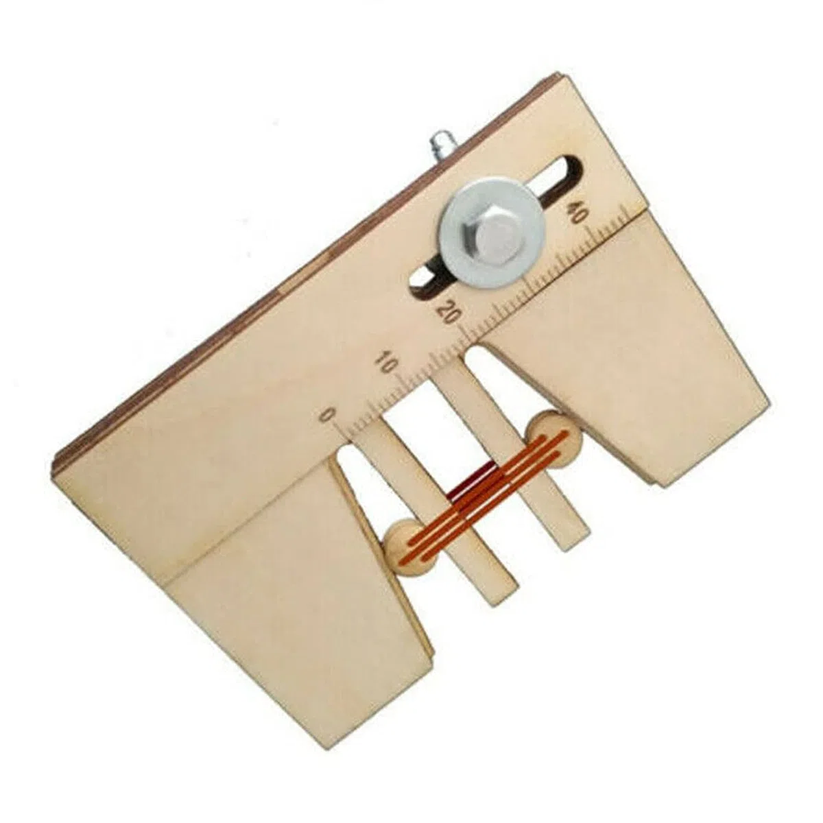 Uadme Kit per Modellismo Navale, Strumento di Ormeggio Ausiliario in Legno Dead Eyes, Regolabile Fix Strumenti di Ormeggio Manuale, Pratico Modello di Nave