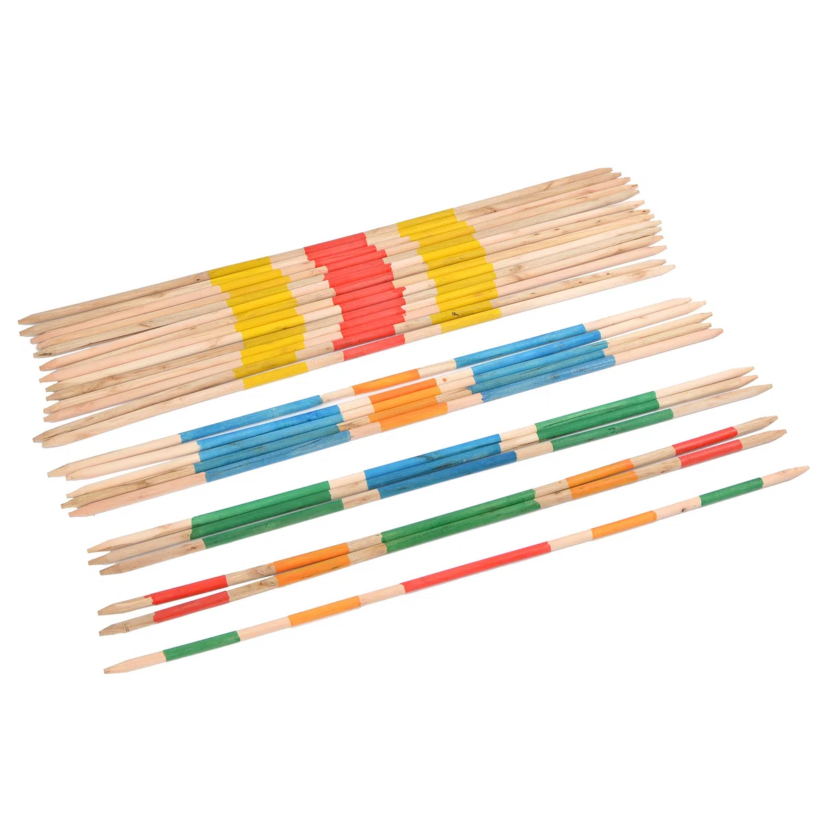 Ocean 5 Mikado Shangai XXL - Shangai Gigante 80cm, Il Classico Gioco di società Gioco di Legno Outdoor, Gioco di abilità Jumbo per Grandi e piccini
