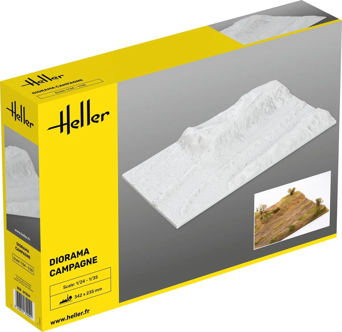Heller 81254 - Modellino di diorama Campagne, 1/35