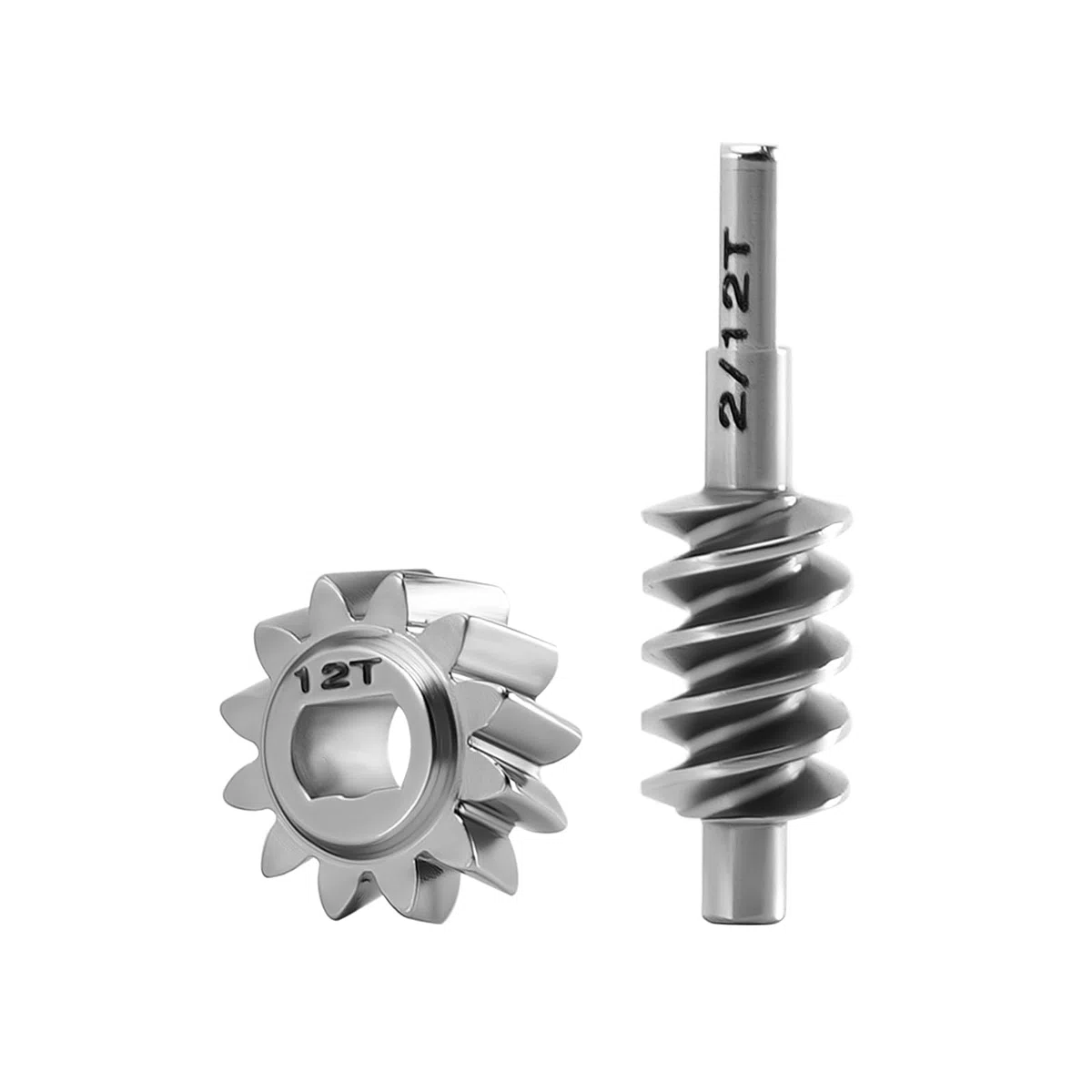 INJORA Set di Ingranaggi a Vite Senza Fine 2/12T RC per Axial SCX30 in Scala 1/30