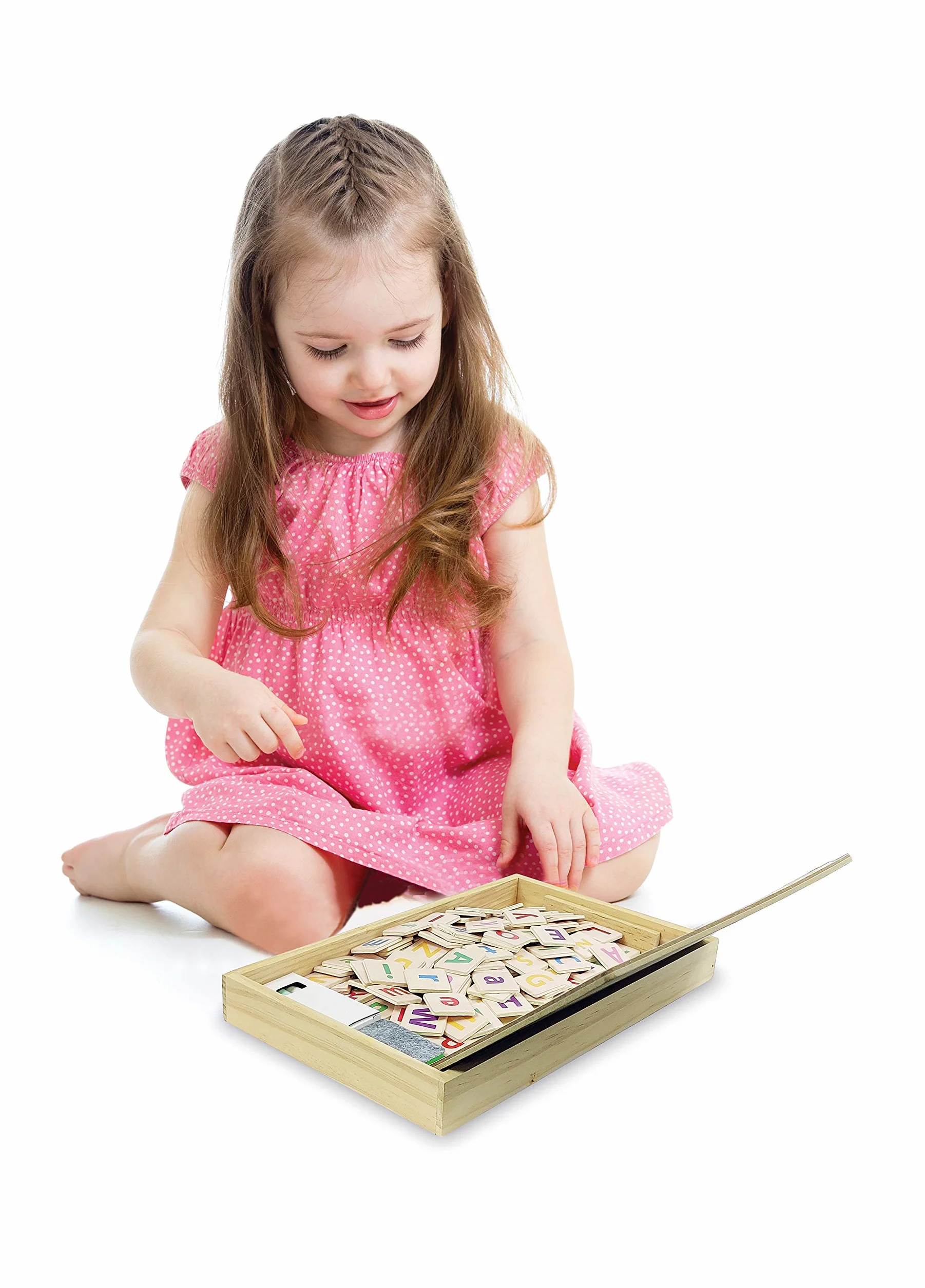 Lexibook, Bio Toys, Scuola di parole, bilingue italiano/inglese, gioco in legno, 50 carte parola, alfabeto, gioco educativo, EDU100i5
