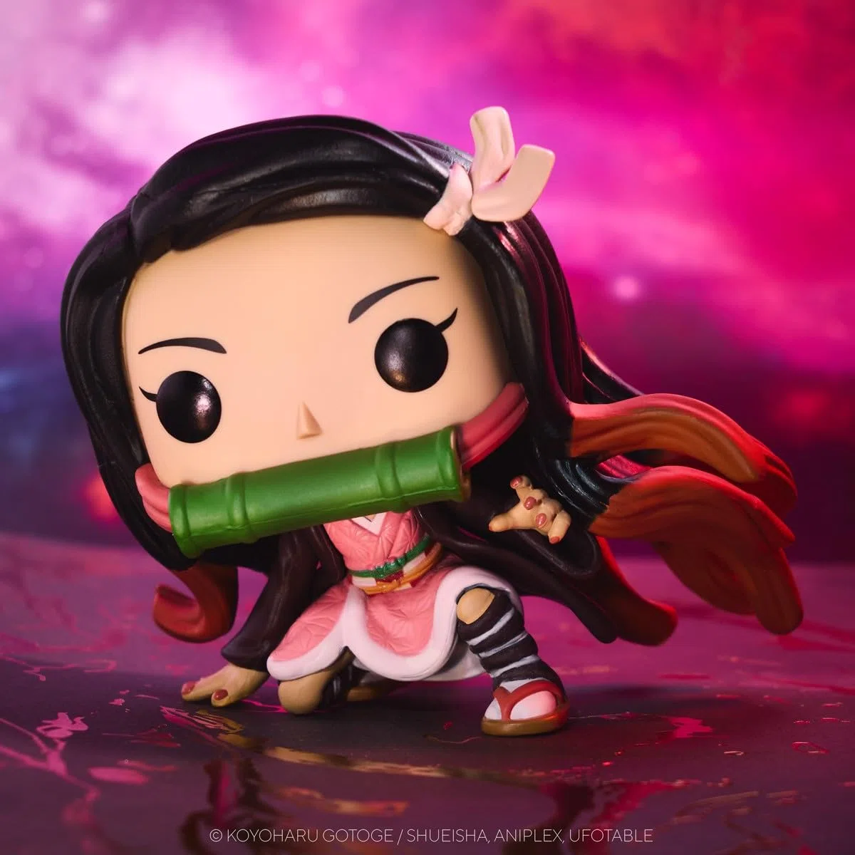 Funko Pop! Animation: Demon Slayer - Nezuko Kamado- Figura in Vinile da Collezione - Idea Regalo - Merchandising Ufficiale - Giocattoli per Bambini e Adulti - Anime Fans