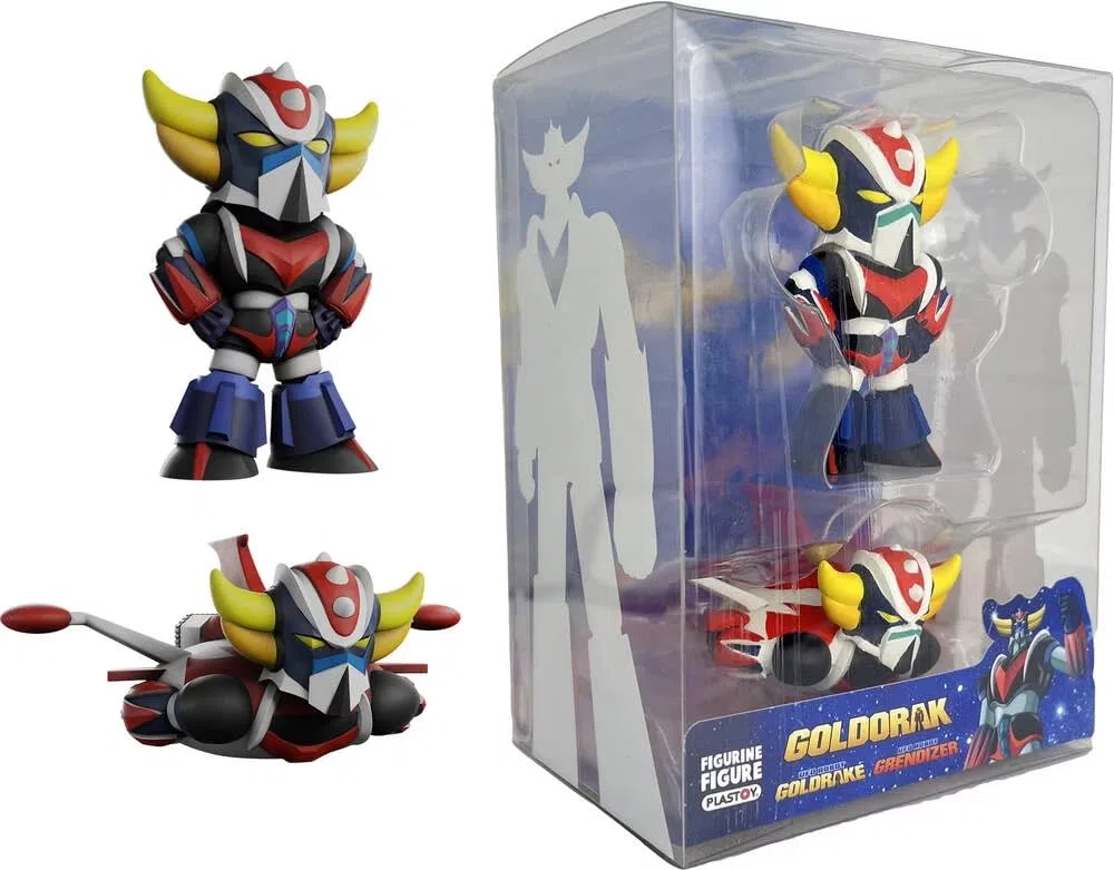 Plastoy Goldorak Duo figurine Spacer e Goldorak in piedi - PVC - 7 cm